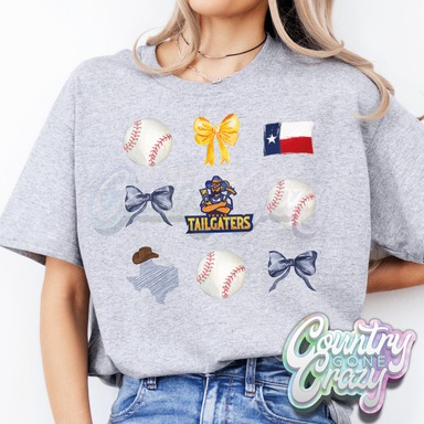 Texas Tailgaters Coquette - T-Shirt-Gildan-Country Gone Crazy