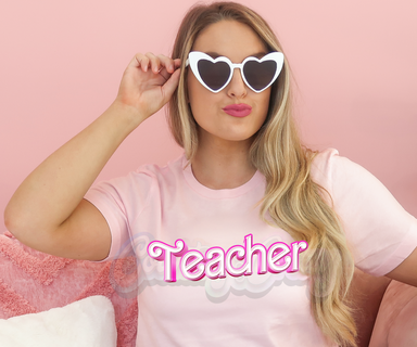 Teacher 💞 Barbie 💖 T-Shirt-Country Gone Crazy-Country Gone Crazy