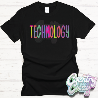 Technology Bright T-Shirt-Country Gone Crazy-Country Gone Crazy