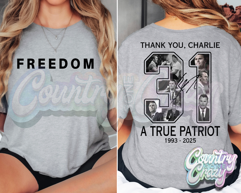 Thank You Charlie - T-Shirt-Country Gone Crazy-Country Gone Crazy