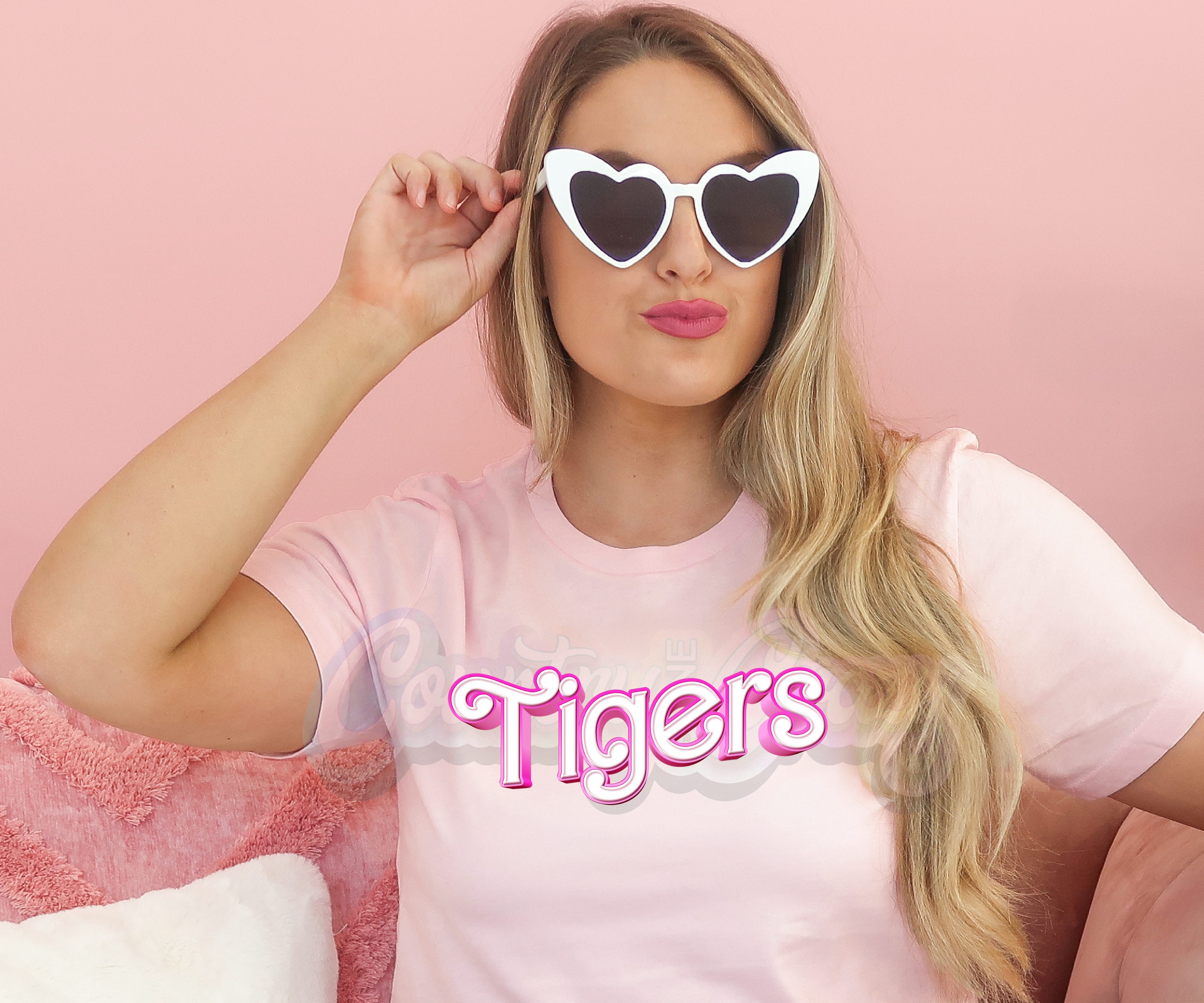 Tiger With Sunglasses Tigers Spirit Shirt Tigers Team Pride 