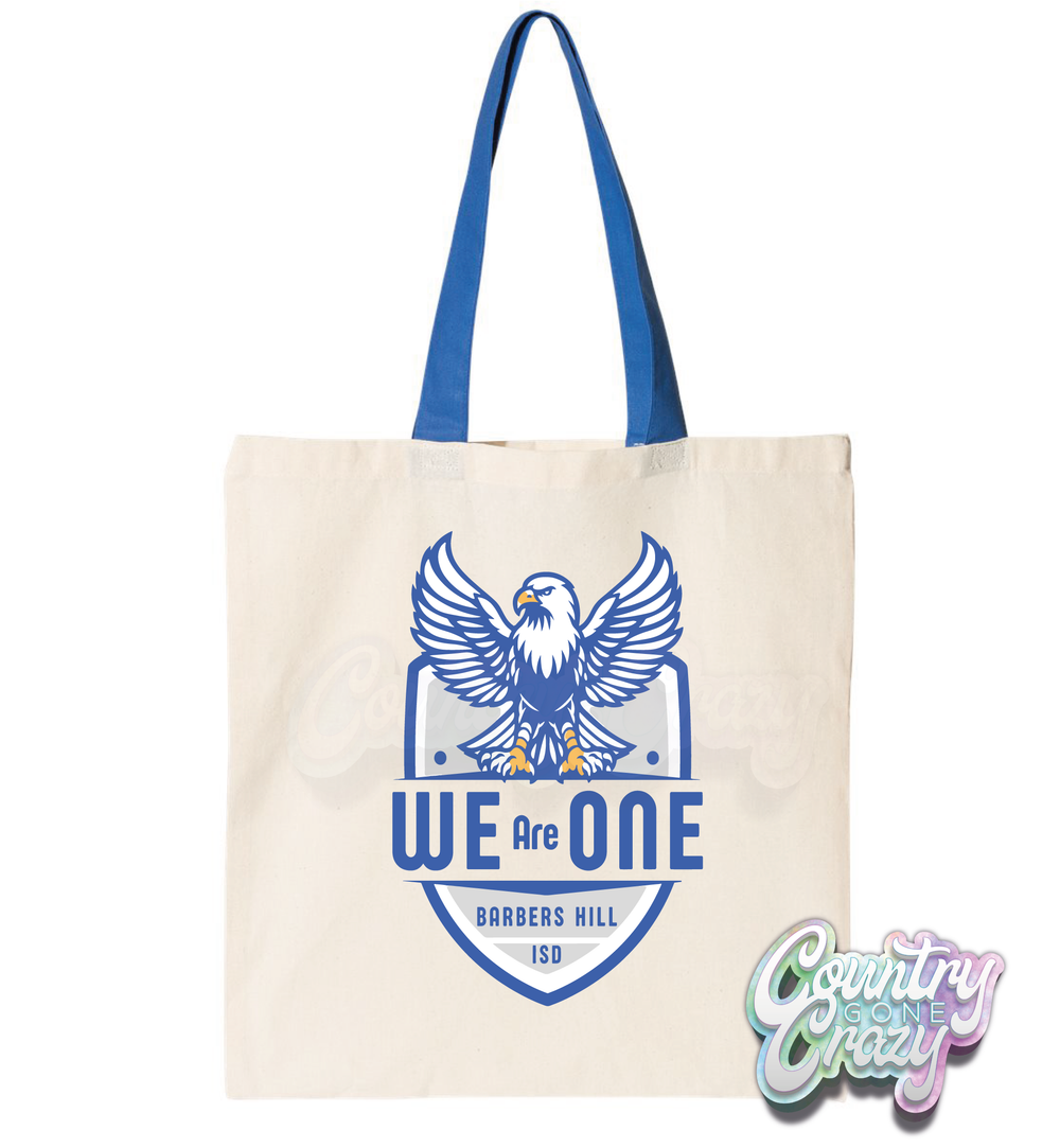 We Are One - Barbers Hill - Tote Bag-Country Gone Crazy-Country Gone Crazy