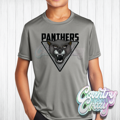 Panthers Triangle - Dry Fit-Country Gone Crazy-Country Gone Crazy