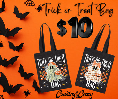 Trick or Treat Bag-Gildan-Country Gone Crazy