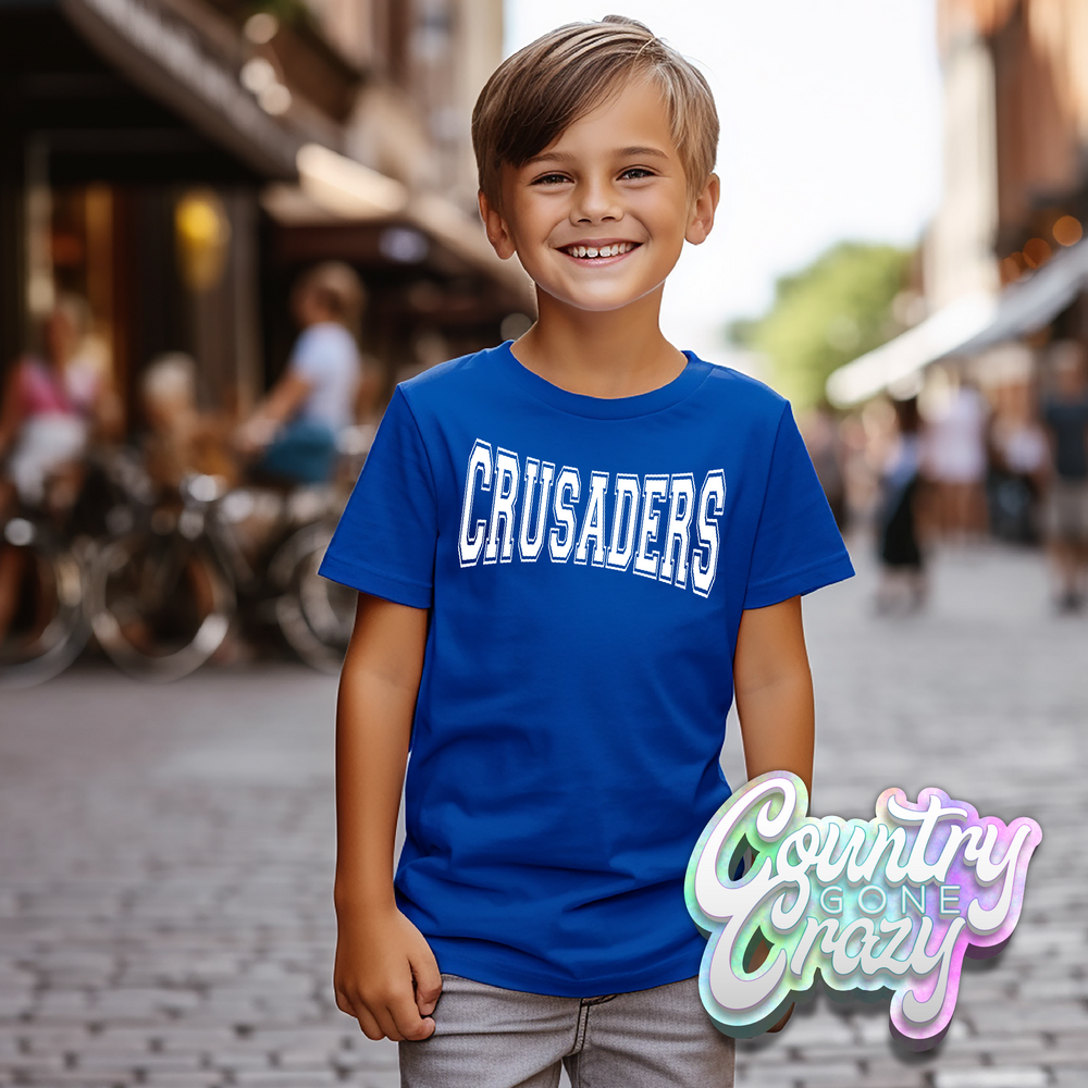 Crusaders - Athletic - Shirt-Country Gone Crazy-Country Gone Crazy