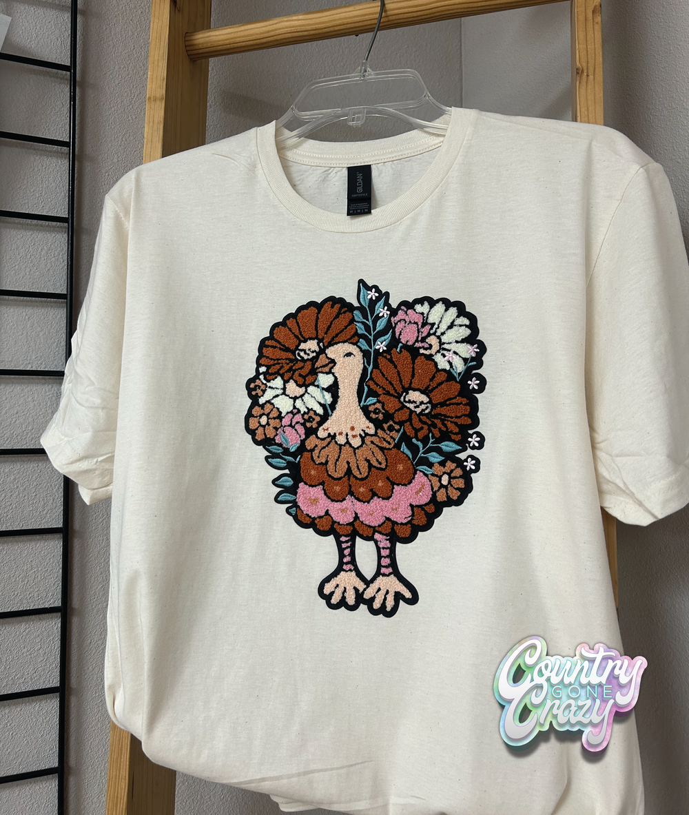 Turkey Chenille Patch / T-Shirt-Country Gone Crazy-Country Gone Crazy