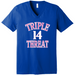 Triple Threat - Bella Canvas V-Neck-Country Gone Crazy-Country Gone Crazy