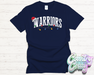 WARRIORS - CHRISTMAS LIGHTS - T-SHIRT-Country Gone Crazy-Country Gone Crazy