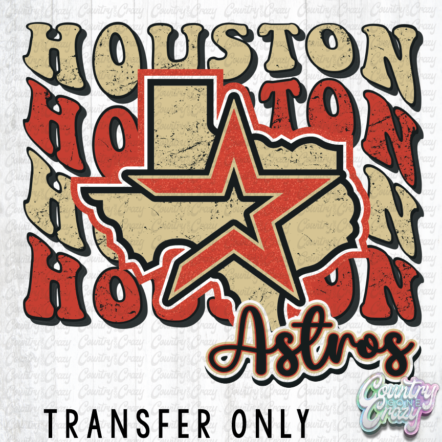 Hello Houston - T-Shirt — Country Gone Crazy