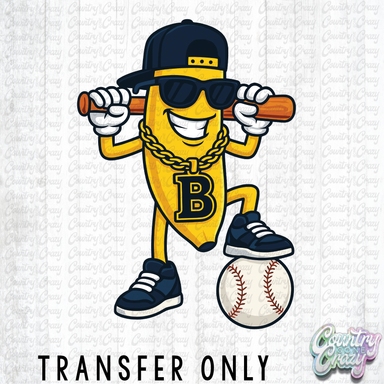 HT4578 • BANANA WITH CHAIN-Country Gone Crazy-Country Gone Crazy