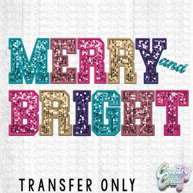 HT2753 • MERRY AND BRIGHT SEQUINS-Country Gone Crazy-Country Gone Crazy