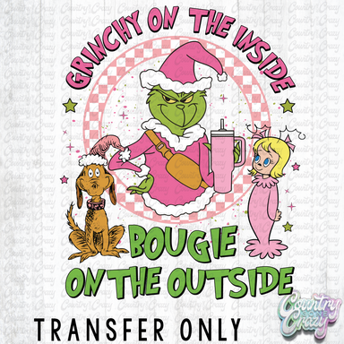 HT2757 • PINK GRINCH BOUGIE-Country Gone Crazy-Country Gone Crazy