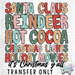 HT2779 • SANTA CLAUS REINDEER HOT COCOA-Country Gone Crazy-Country Gone Crazy