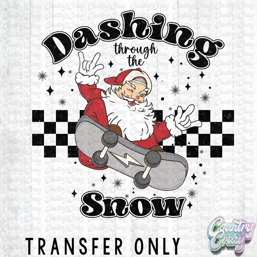 HT2796 • DASHING THROUGH THE SNOW-Country Gone Crazy-Country Gone Crazy