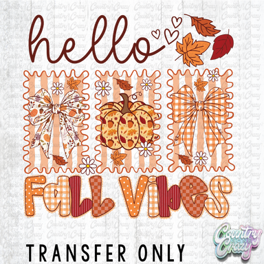HT4561 • HELLO FALL VIBES-Country Gone Crazy-Country Gone Crazy