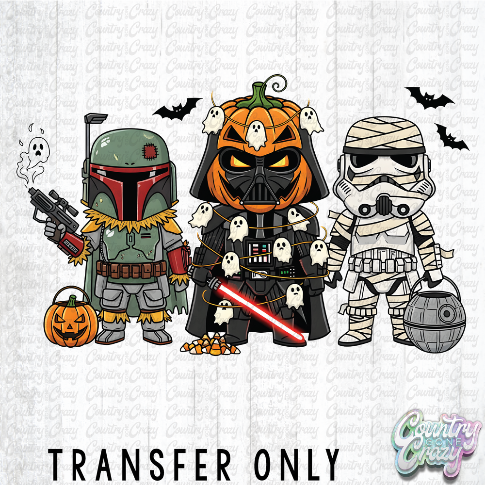 HT4564 • SPOOKY STAR WARS-Country Gone Crazy-Country Gone Crazy
