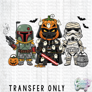 HT4564 • SPOOKY STAR WARS-Country Gone Crazy-Country Gone Crazy