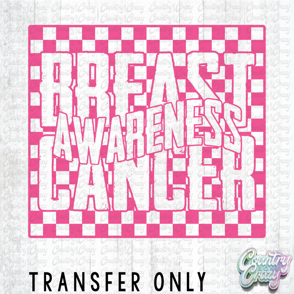 HT4605 • BREAST CANCER AWARENESS-Country Gone Crazy-Country Gone Crazy