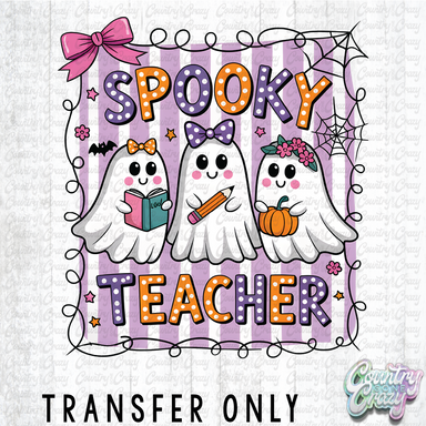 HT4613 • SPOOKY TEACHER-Country Gone Crazy-Country Gone Crazy