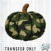 HT4620 • CAMO PUMPKIN FAUX YARN-Country Gone Crazy-Country Gone Crazy