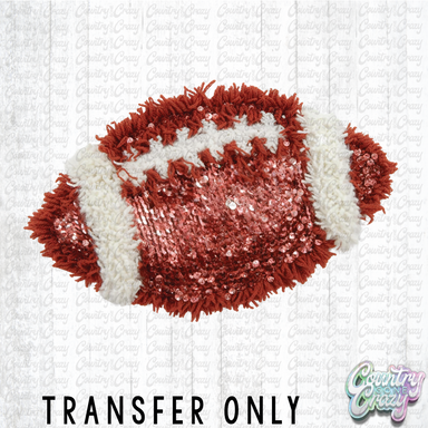 HT4623 • FOOTBALL FAUX YARN-Country Gone Crazy-Country Gone Crazy