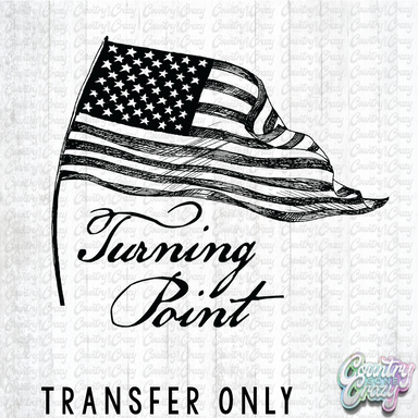 HT4630 • TURNING POINT WITH FLAG-Country Gone Crazy-Country Gone Crazy