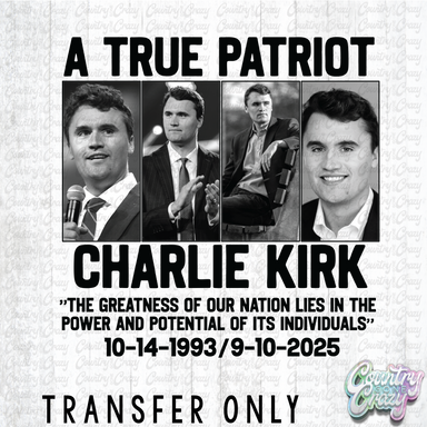 HT4632 • A TRUE PATRIOT-Country Gone Crazy-Country Gone Crazy
