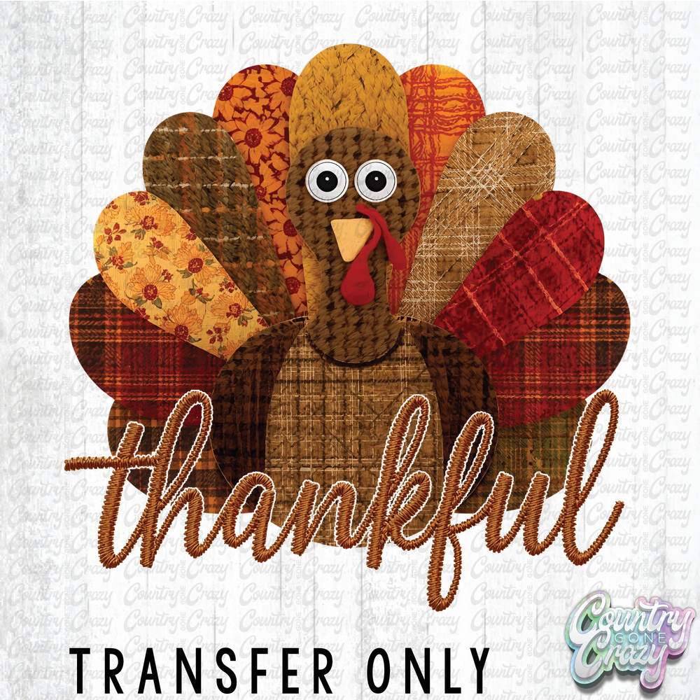 HT4643 • THANKFUL TURKEY-Country Gone Crazy-Country Gone Crazy