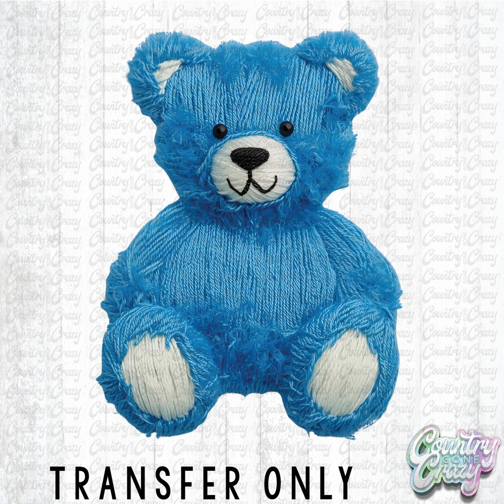 HT4652 • BLUE BEAR FAUX YARN-Country Gone Crazy-Country Gone Crazy