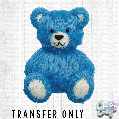 HT4652 • BLUE BEAR FAUX YARN-Country Gone Crazy-Country Gone Crazy