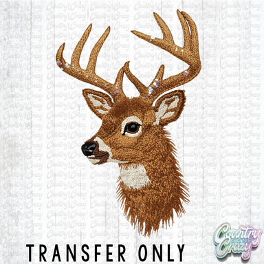 HT4654 • DEER FAUX YARN SEQUIN-Country Gone Crazy-Country Gone Crazy