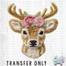HT4662 • French Knot Deer-Country Gone Crazy-Country Gone Crazy