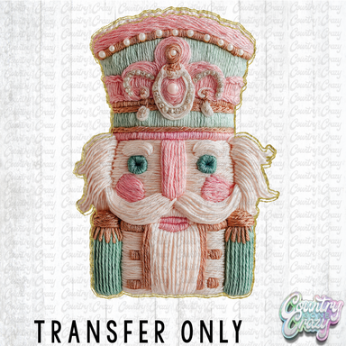 HT4663 • French Knot Nutcracker-Country Gone Crazy-Country Gone Crazy