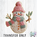 HT4665 • French Knot SNOWMAN-Country Gone Crazy-Country Gone Crazy
