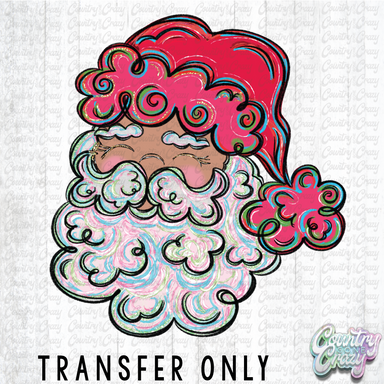 HT4674 • PAINTED SANTA-Country Gone Crazy-Country Gone Crazy
