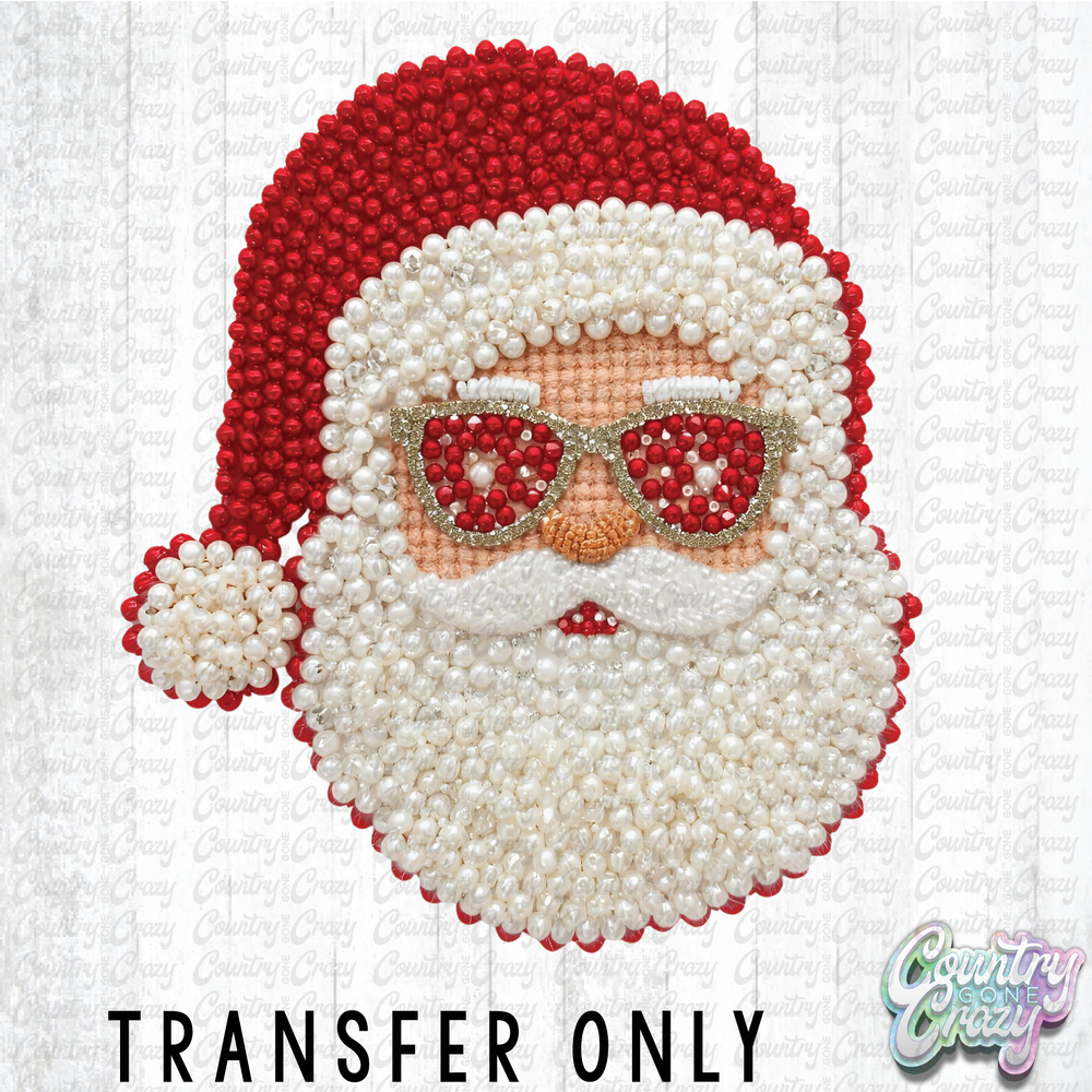 HT4677 • SANTA PEARLS-Country Gone Crazy-Country Gone Crazy