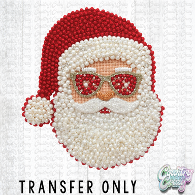 HT4677 • SANTA PEARLS-Country Gone Crazy-Country Gone Crazy