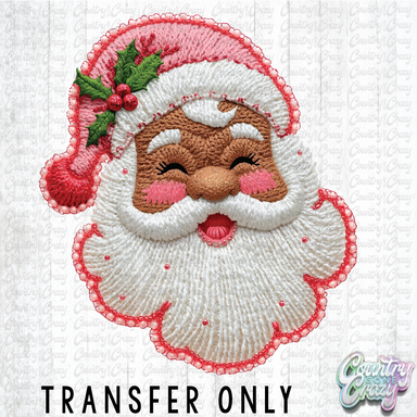 HT4678 • SANTA PINK FAUX YARN-Country Gone Crazy-Country Gone Crazy