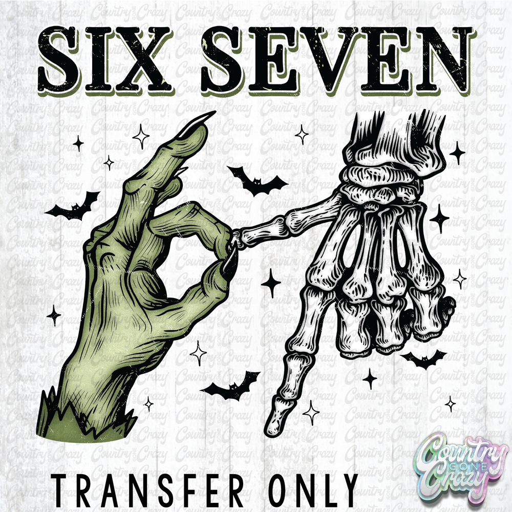 HT4689 • WITCH SKELETON SIX. SEVEN-Country Gone Crazy-Country Gone Crazy