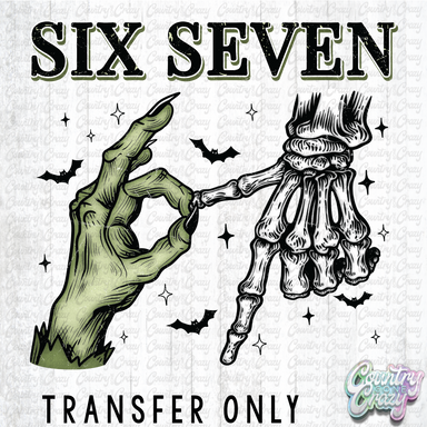 HT4689 • WITCH SKELETON SIX. SEVEN-Country Gone Crazy-Country Gone Crazy