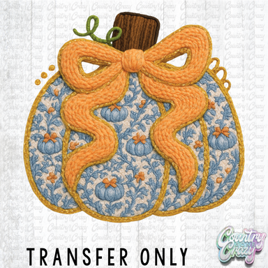 HT4692 • FAUX YARN PUMPKIN-Country Gone Crazy-Country Gone Crazy