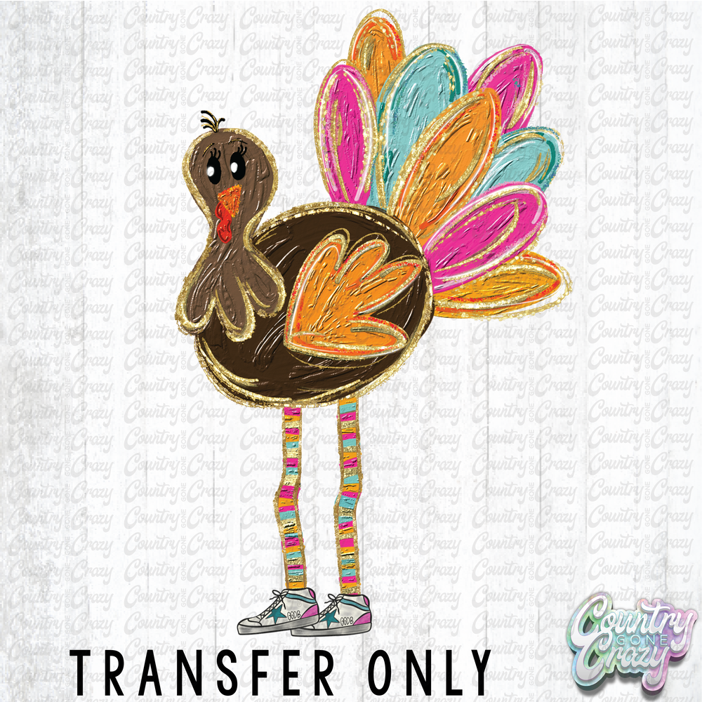 HT4694 • PREPPY TURKEY-Country Gone Crazy-Country Gone Crazy