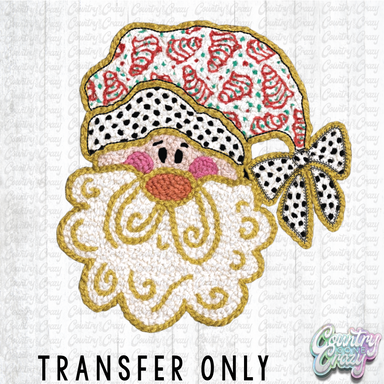 HT4698 • FAUX YARN SANTA-Country Gone Crazy-Country Gone Crazy