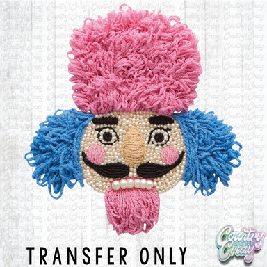 HT4700 • NUTCRACKER PINK BLUE PEARLS-Country Gone Crazy-Country Gone Crazy