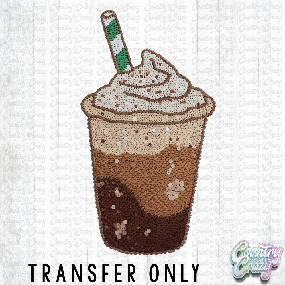 HT4723 • ICED COFFEE FAUX YARN-Country Gone Crazy-Country Gone Crazy
