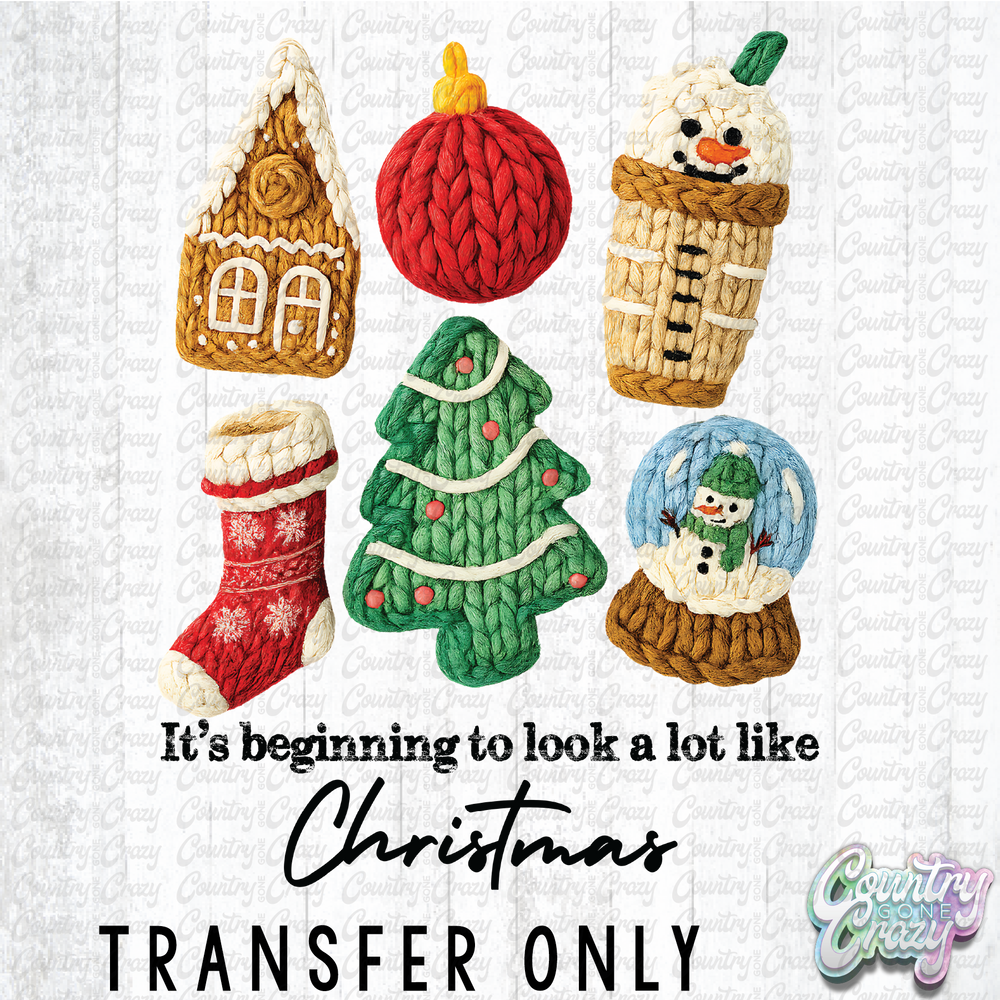 HT4728 • IT'S BEGINNING TO LOOK ALOT LIKE CHRISTMAS-Country Gone Crazy-Country Gone Crazy