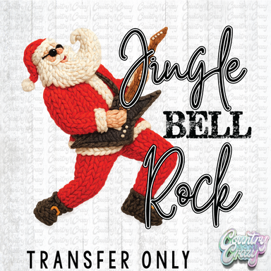 HT4729 • JINGLE BELL ROCK SANTA-Country Gone Crazy-Country Gone Crazy