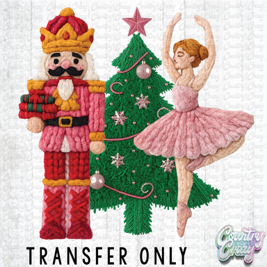 HT4731 • NUTCRACKER BALLERINA-Country Gone Crazy-Country Gone Crazy
