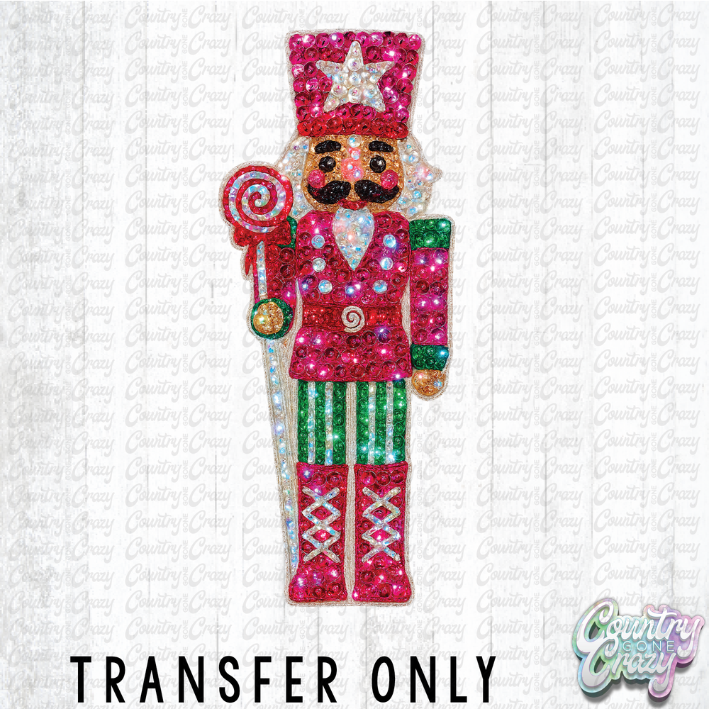 HT4732 • PINK NUTCRACKER SEQUINS-Country Gone Crazy-Country Gone Crazy