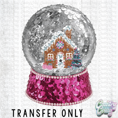 HT4734 • SNOWGLOBE SEQUINS-Country Gone Crazy-Country Gone Crazy